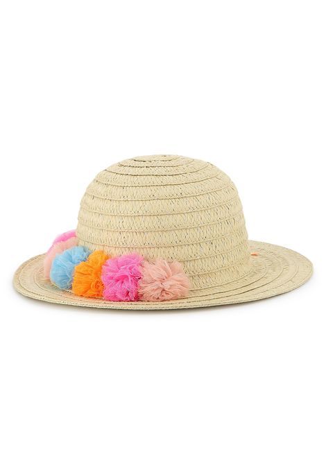 Cappello in paglia con applicazione BILLIEBLUSH KIDS | U21112Z41